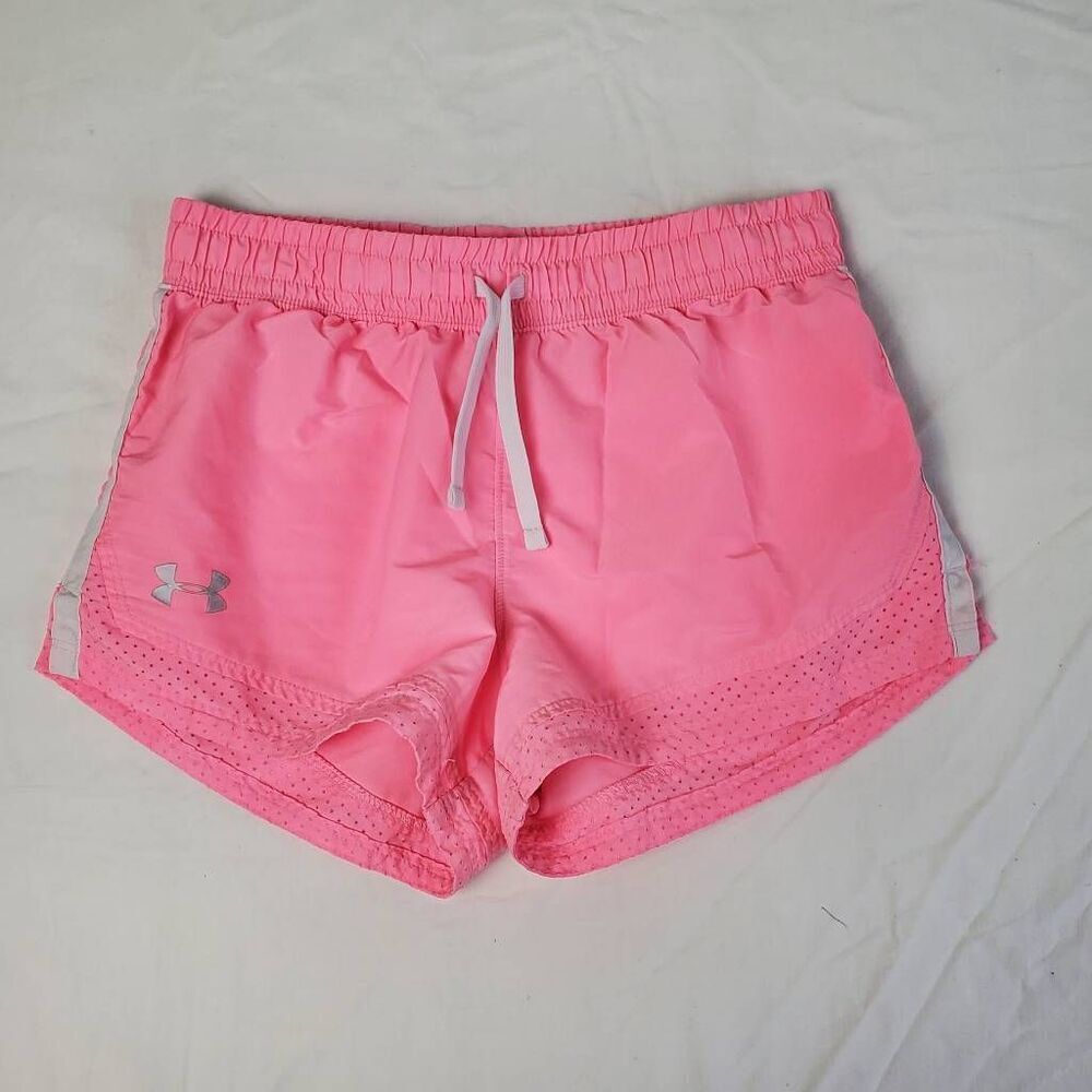 Under Armour Girls Youth Large athletic Runner Short